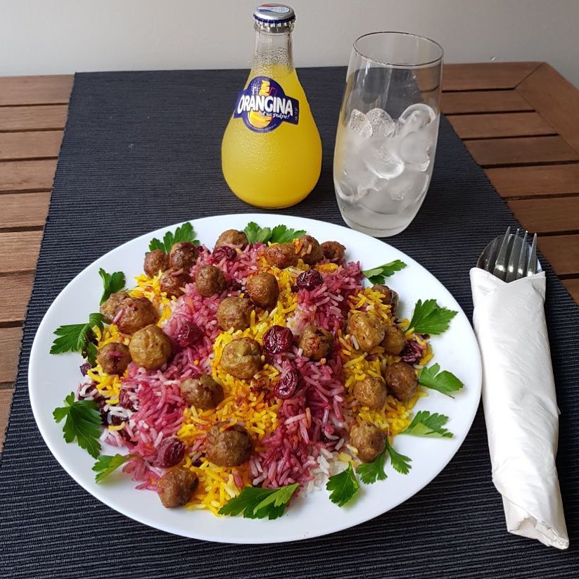 Albaloo polo &ndash; riz aux cerises